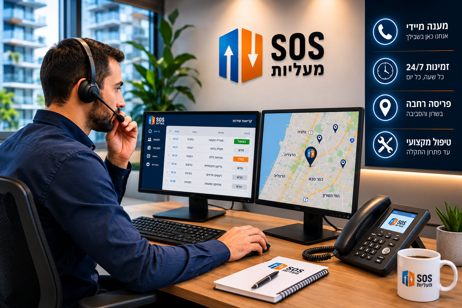 שירות חירום 24/7